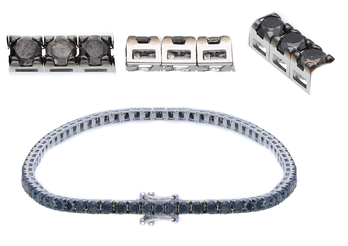 Bracciale tennis modello Griffe quadro