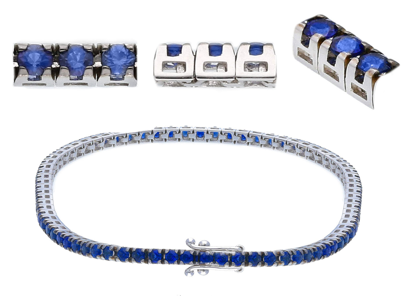 Bracciale tennis modello Griffe quadro