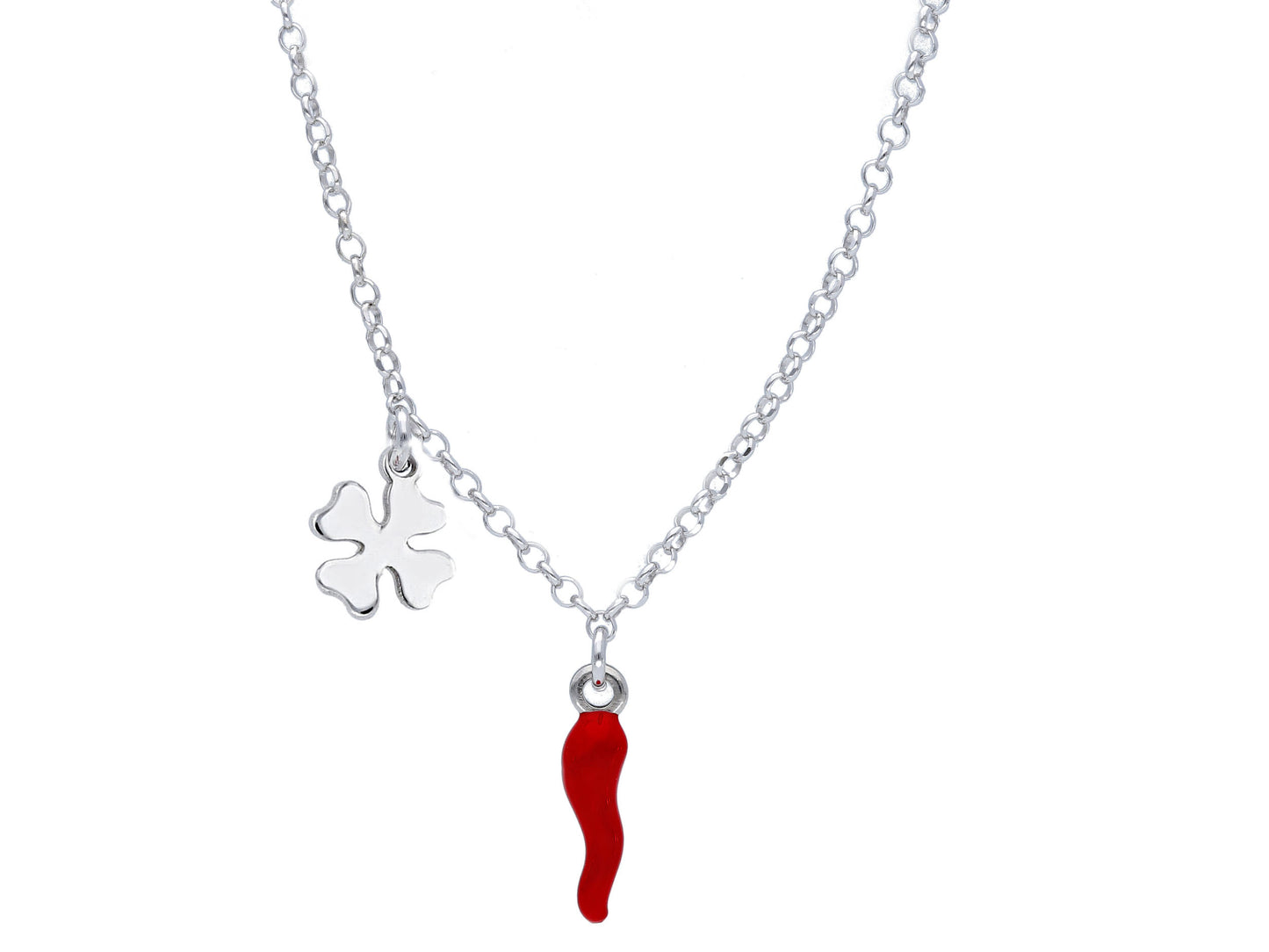 Bracciale in argento modello I cornetti