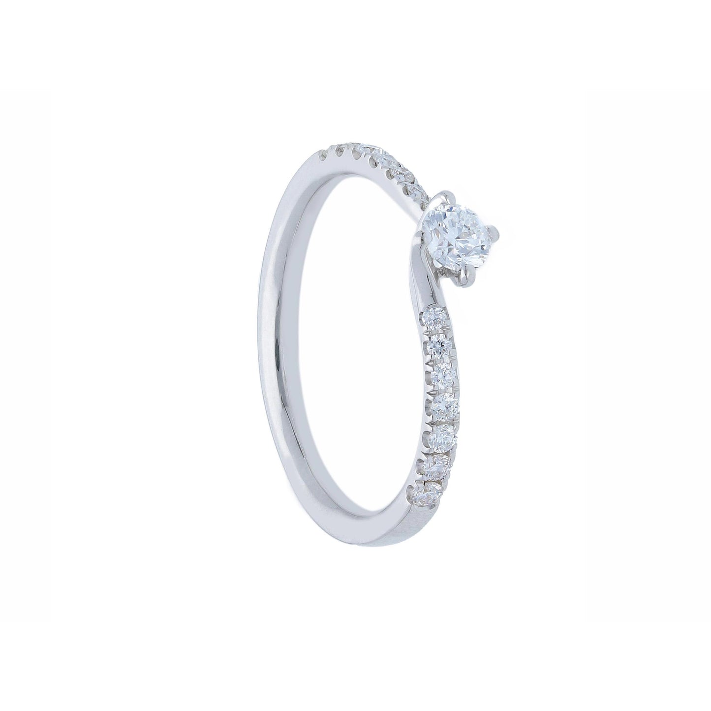 Anello solitario modello Valentino stars